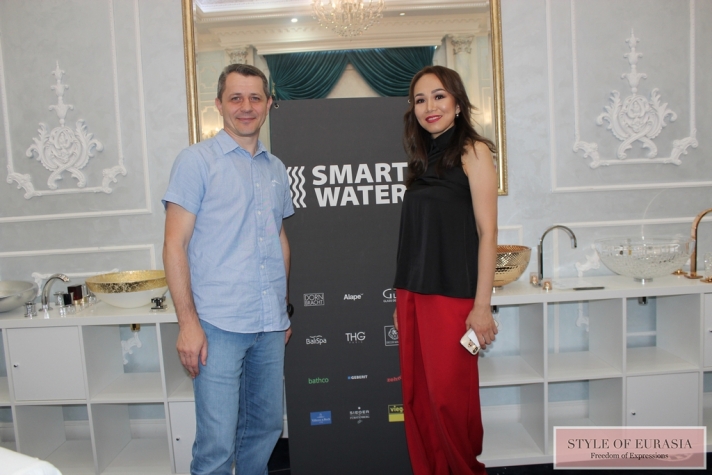 Smart Water at the Art Breakfast with the Syrlasu magazine 