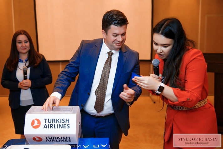 Press breakfast of Turkish Airlines in the city of Nur-Sultan