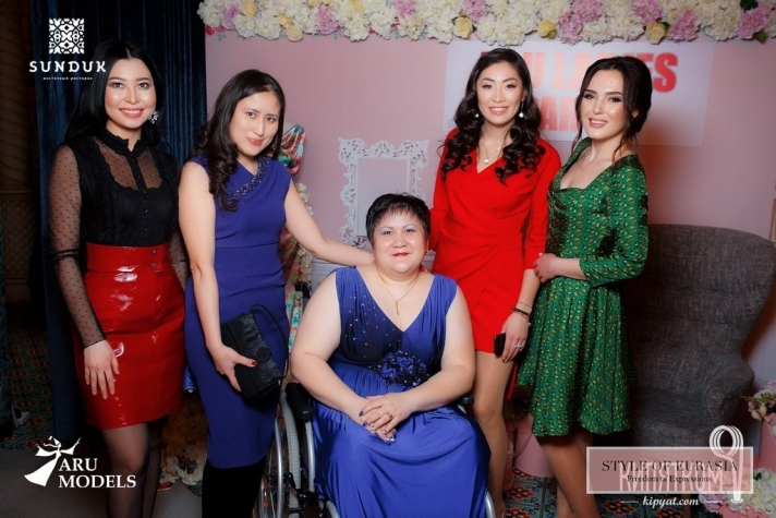 March 2 in Astana ARU Models held the evening «SPRING»