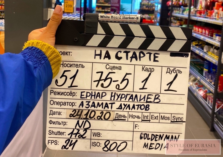 Filming of the Kazakhstani movie 
