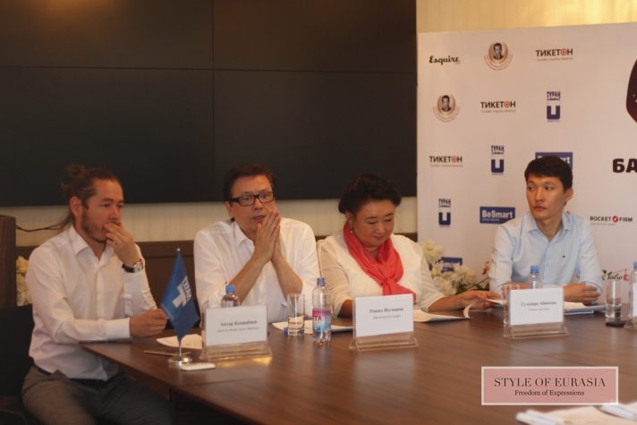 The press conference dedicated to the republican festival of short films «Baikonur»