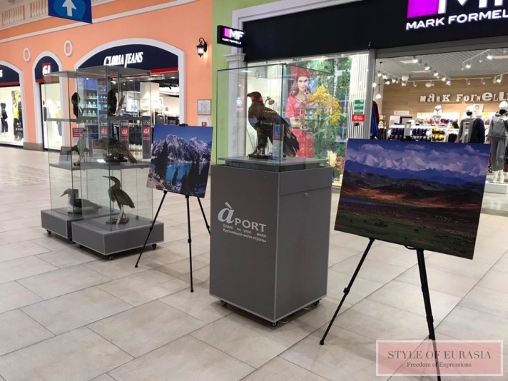 The largest mall in the country «Aport» opens a unique exhibition «The World of Birds»