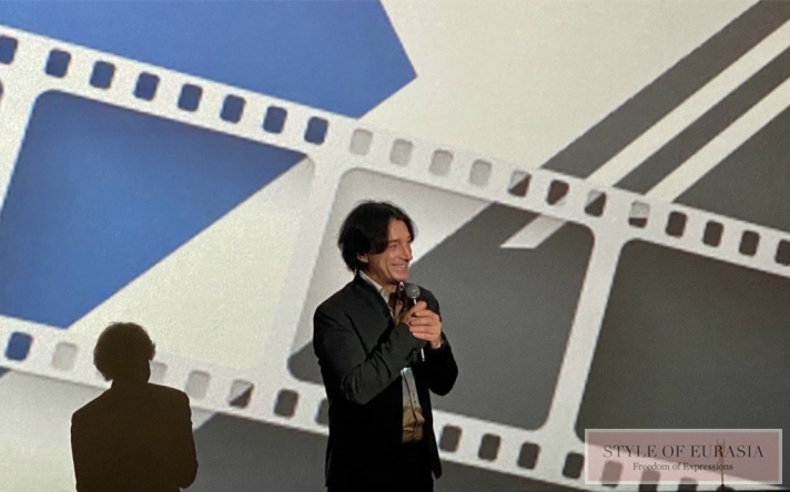 Russian actor Euclid Kurdzidis presented the project «Crystal Source» in Almaty