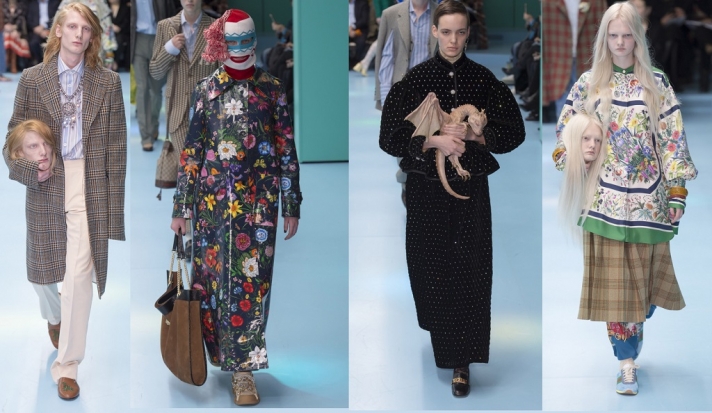 NEWS: Incredible fashion show from Gucci Fall-Winter 2018-19