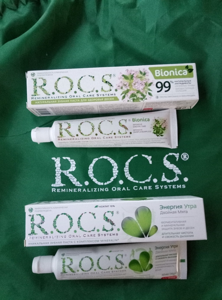 NEWS: Freshness in every stroke of the brush. R.O.C.S. launched a new series of toothpastes