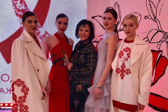 NEWS: Kazakhstani designers took part in Fashion AIDS line show in Moscow