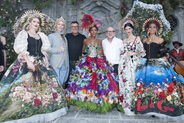 NEWS: Bright colors on the fashion show Dolce & Gabbana Alta Moda