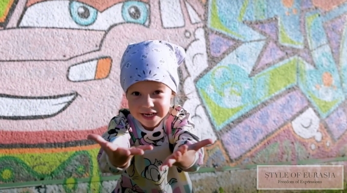 6-year-old Laysan Ismakova presented a «healthy» rap clip