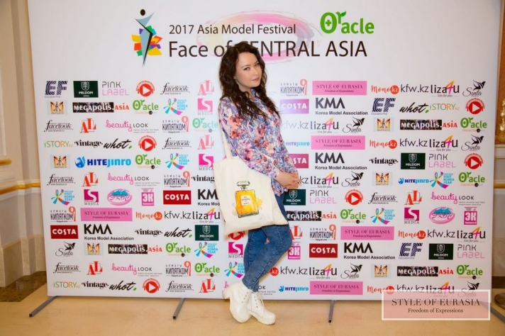 Announced the winners of Face of Central Asia