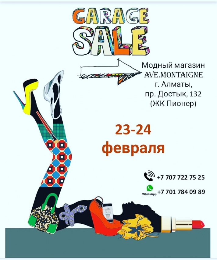 NEWS: The Garage sale starts in Almaty