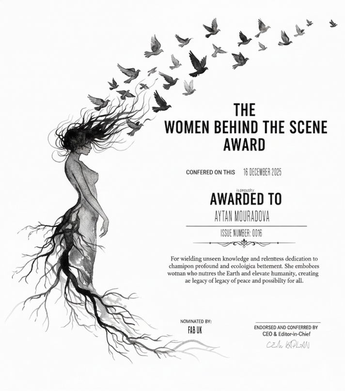 Aytan Mouradova Nominated for The Women Behind the Scene Award