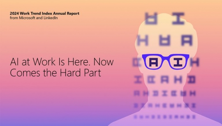 Microsoft and LinkedIn publish Work Trend Index 2024 report: three out of four employees use AI at work
