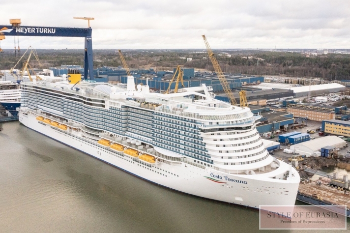 New flagship of the Costa Cruises flotilla