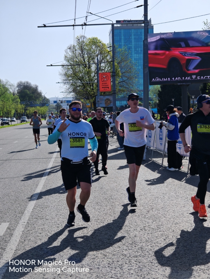 HONOR: Photos of Almaty Half Marathon taken with HONOR Magic6 Pro camera lenses have become available 