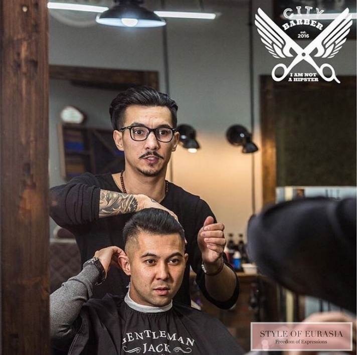 Male beauty from City Barber Barbershop Almaty