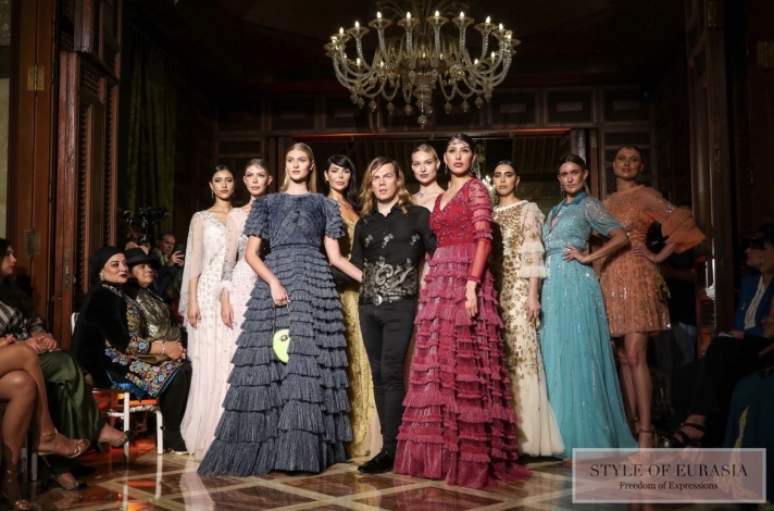 Christophe Guillarme Fall/Winter 2023 collection «Mary Jane» at Maroc Fashion Week