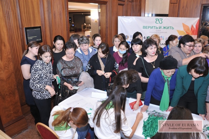November 17 and 18 in Almaty, the Second Annual Socio-Medical Forum «Believe and Live» was held