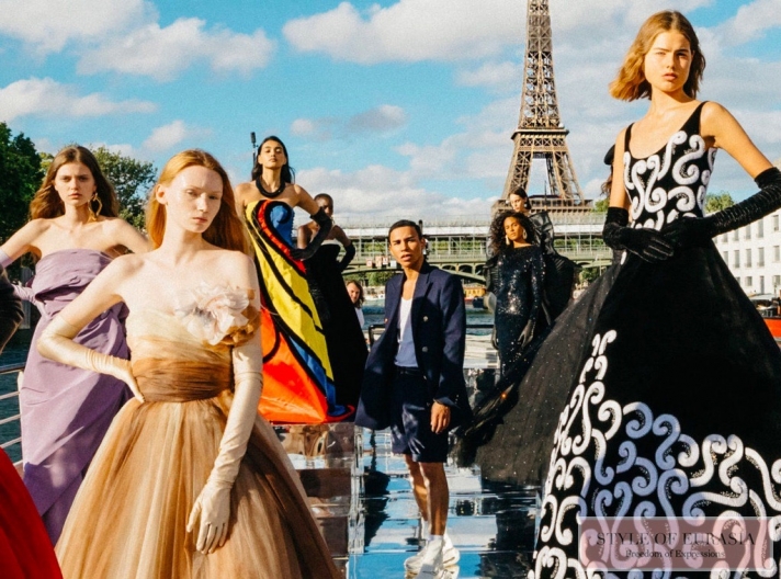 Chanel, Balmain and Giambattista Valli couture fall-winter 2020/21