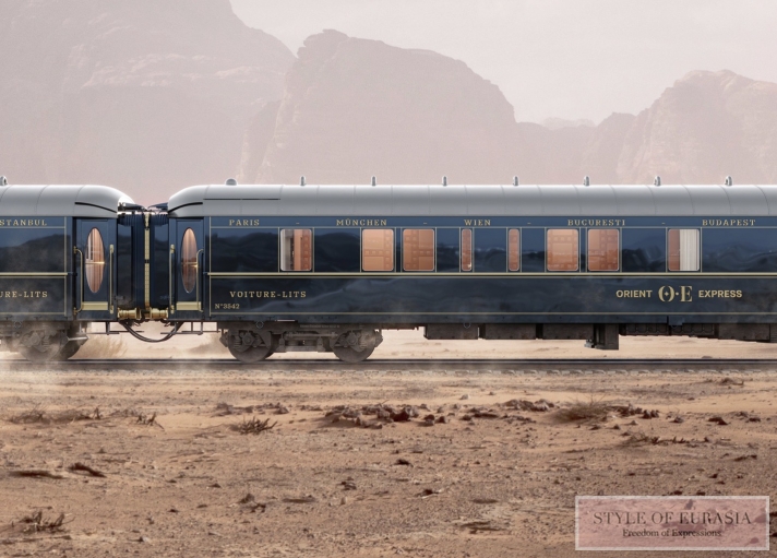 One upon a time the future train of the Orient Express