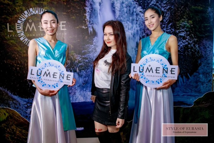 The presentation of new products from the brand LUMENE