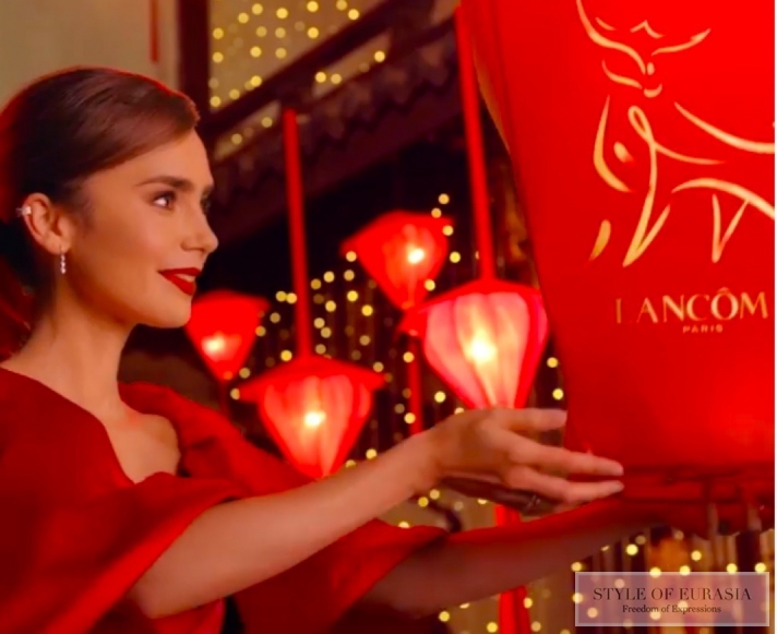 Lancôme created a gorgeous video for Chinese New Year Celebration