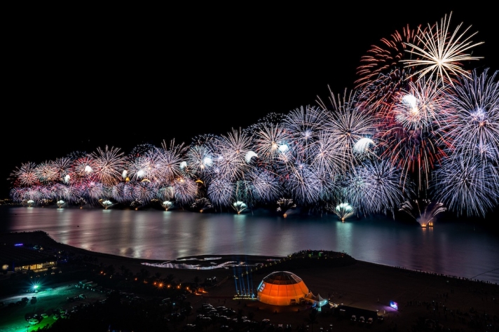 On New Year's Eve, the Emirate of Ras Al Khaimah is preparing to impress guests with an amazing show of musical fireworks