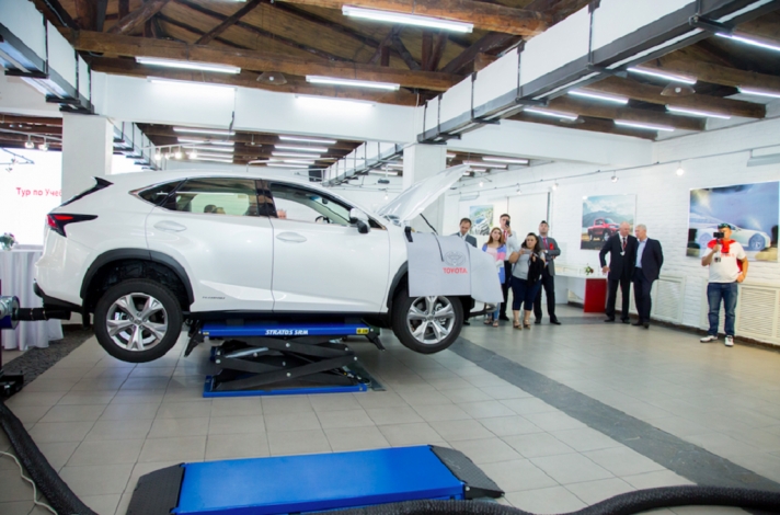 NEWS: August 23, in the territory of Toyota Center Almaty, the opening ceremony of the new Toyota training center of Toyota Motor Kazakhstan Company took place