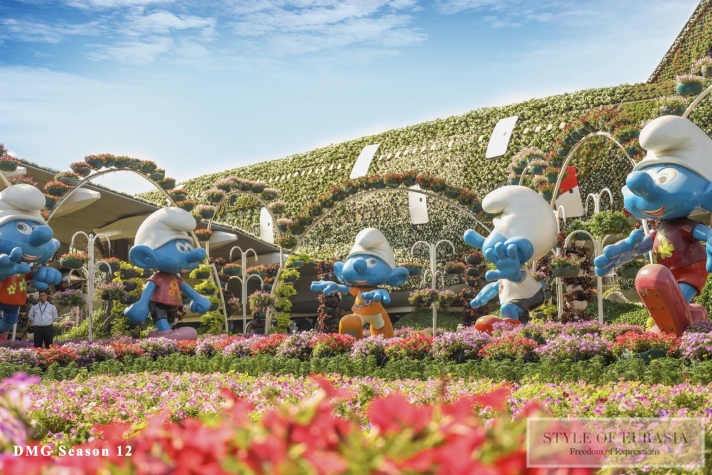 A Blooming Marvel: Dubai Miracle Garden's 12th Season Delights Visitors