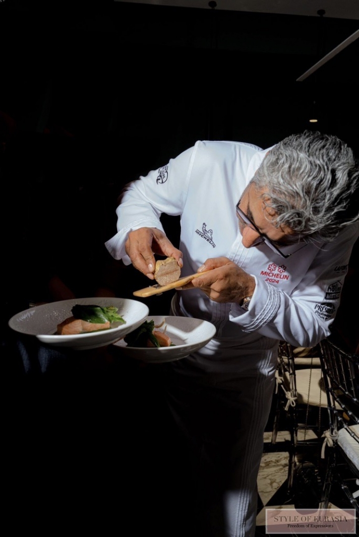 Sylvestre Wahid’s Michelin-Star Dinner at Laureate Grand Cafe, Almaty