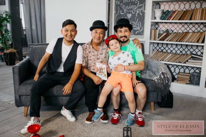 Popular personalities of Kazakhstan created a music video for Father's Day
