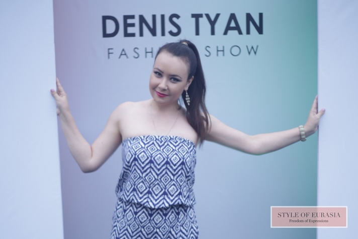 The presentation of women's clothing line by Denis Tyan