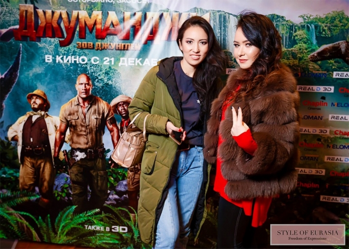 The pre-premiere of «Jumanji: Welcome to the Jungle»